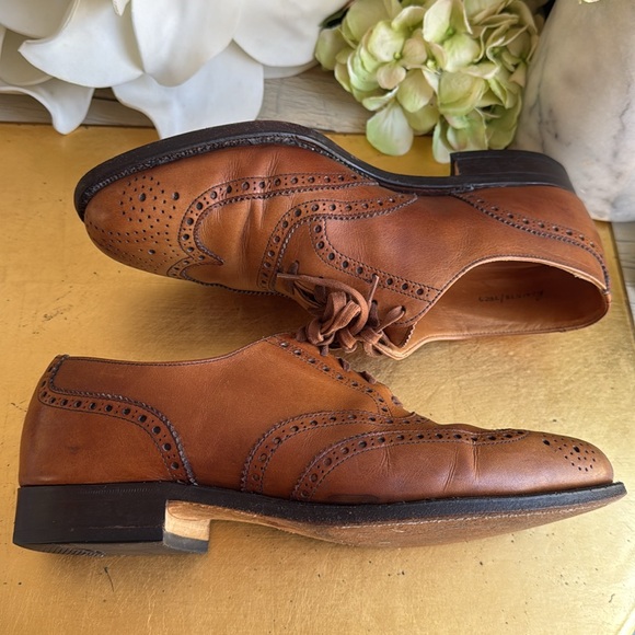 VTG 1980’s Polo Ralph Lauren Brogue Wingtip Derbys - Picture 1 of 16